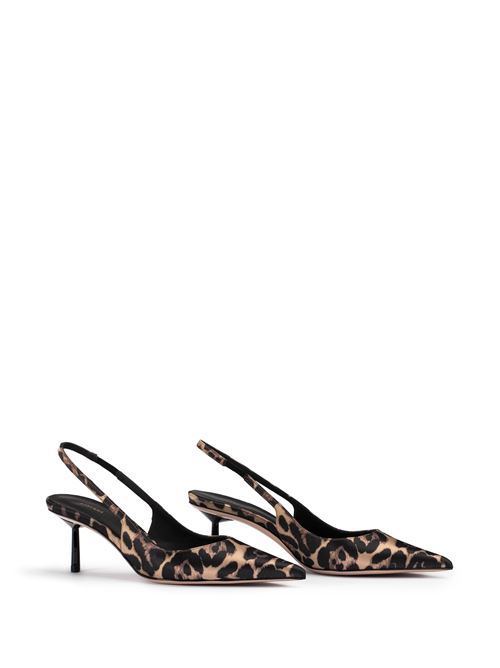 Beige/brown/black leopard pump LE SILLA | 4233B060LBPPSAT618